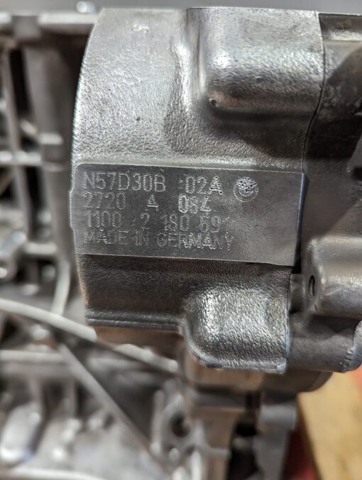 bas moteur bmw x6 40d 306 n57d30b 3